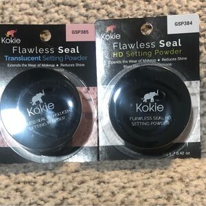 Kokie Flawless Seal Translucent & HD Setting Powder Duo - Set of 2